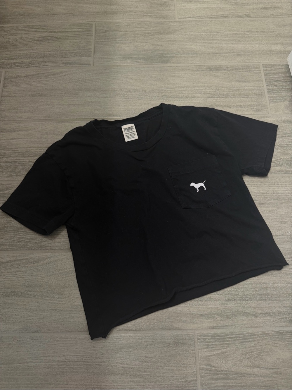 PINK VS black T-Shirt